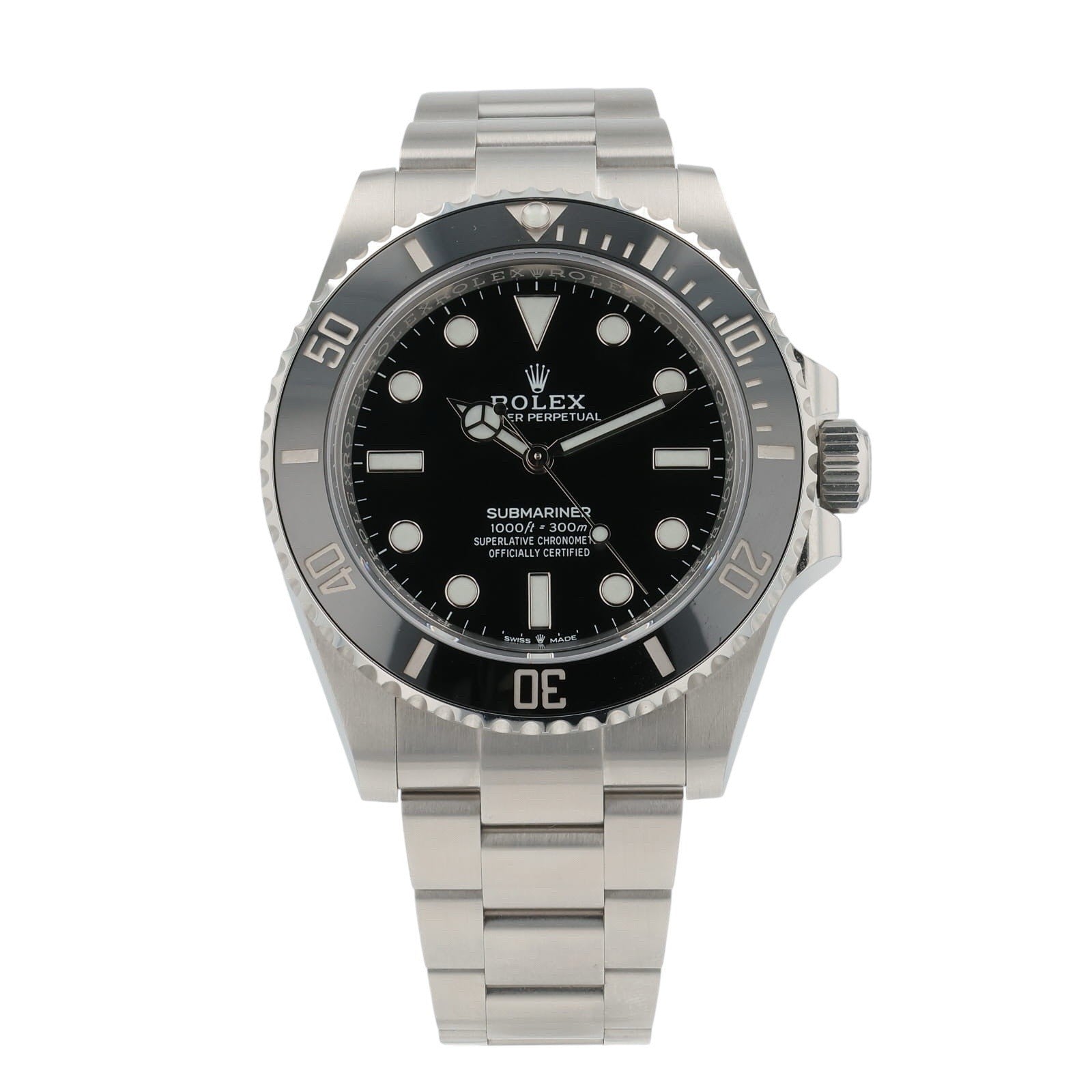 Rolex Submariner Ceramic Bezel Black Dial 41mm Automatic Movement Men’s 124060