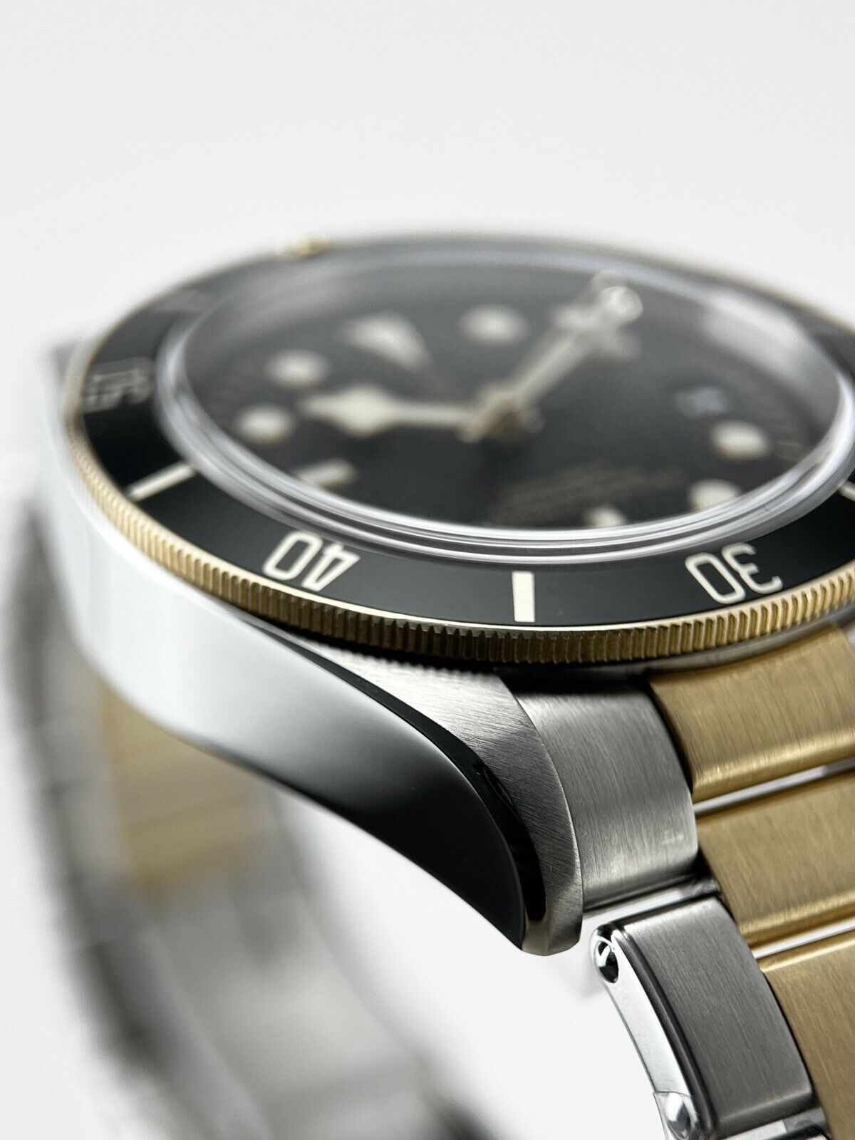 2021  Heritage Black Bay Date 18k Gold and Steel Automatic Watch 79733N