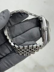 1987 Rolex Datejust Silver Dial Automatic Jubilee 36mm Steel Watch 16030