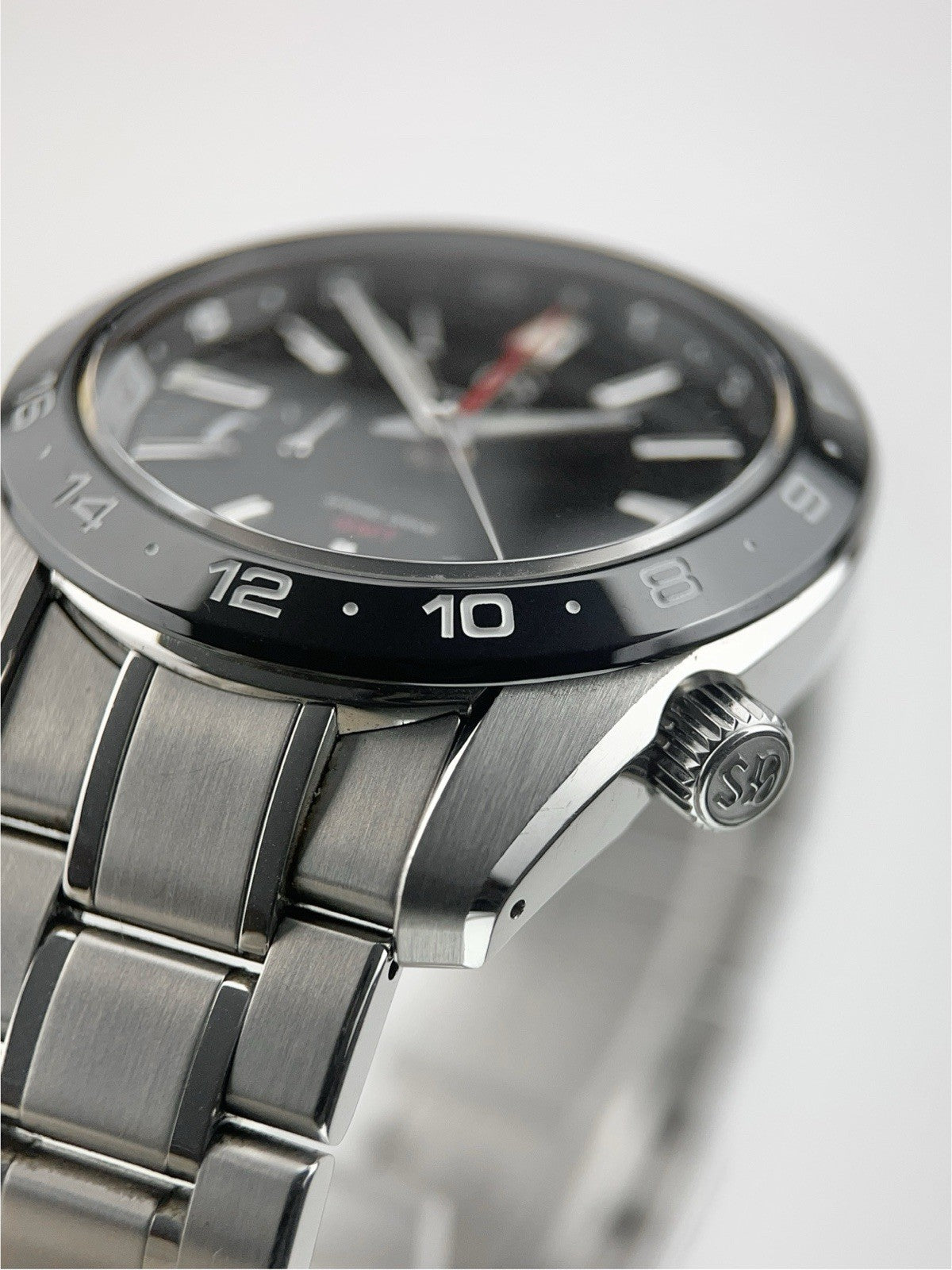 2021 Grand Seiko Stainless Steel Black Dial 40mm Automatic Men’s Watch SBGE253