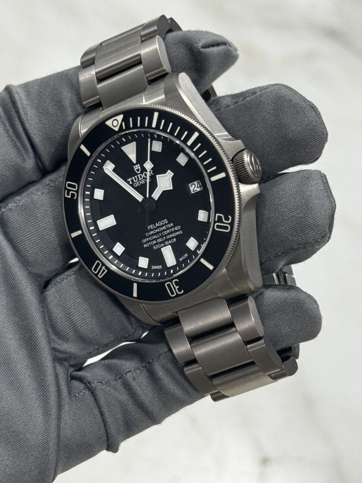 2022 Tudor Pelagos Black Dial Titanium Men's Watch 25600TN - Box/Papers