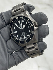 2022 Tudor Pelagos Black Dial Titanium Men's Watch 25600TN - Box/Papers