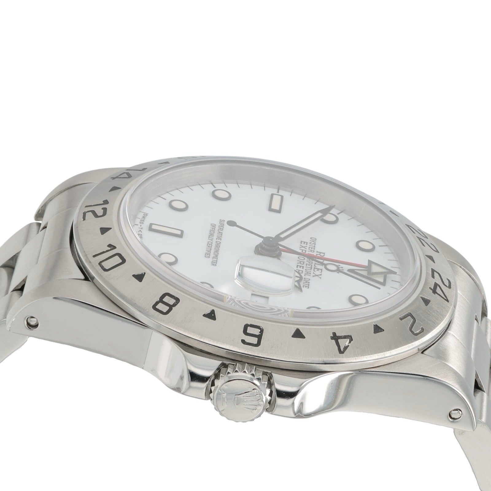 Rolex Explorer II Stainless Steel White Dial 40mm Automatic Men’s Watch 16570