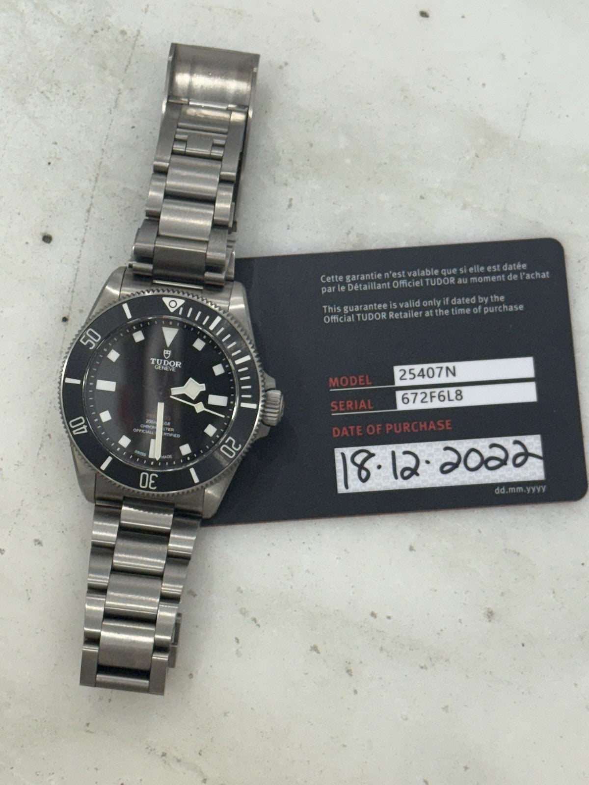 2022 Tudor Pelagos 39mm Titanium Automatic Black Mens Watch 25407N