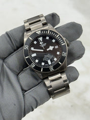 2017 Tudor Pelagos Black Dial Titanium Men's Watch 25600TN - Box & Papers