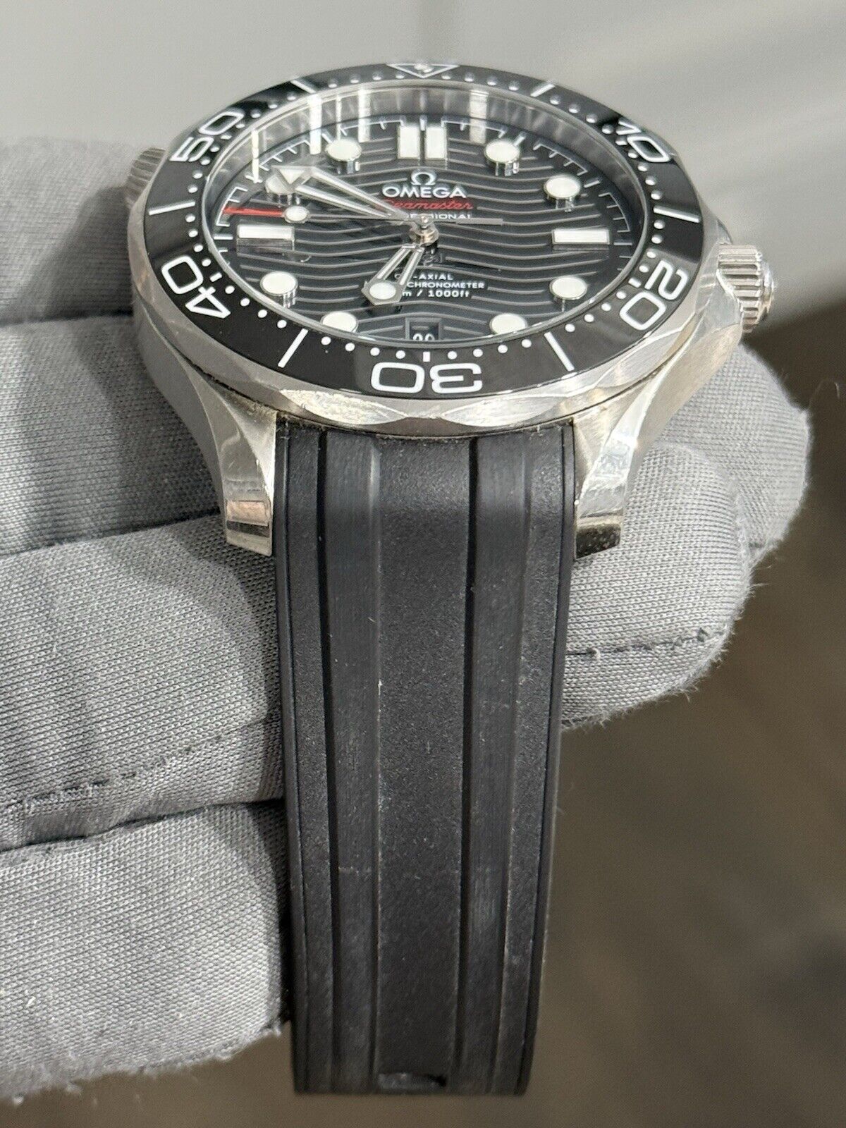 2019 Omega Seamaster Diver 300m Steel Black Dial 42mm Automatic Men’s Watch