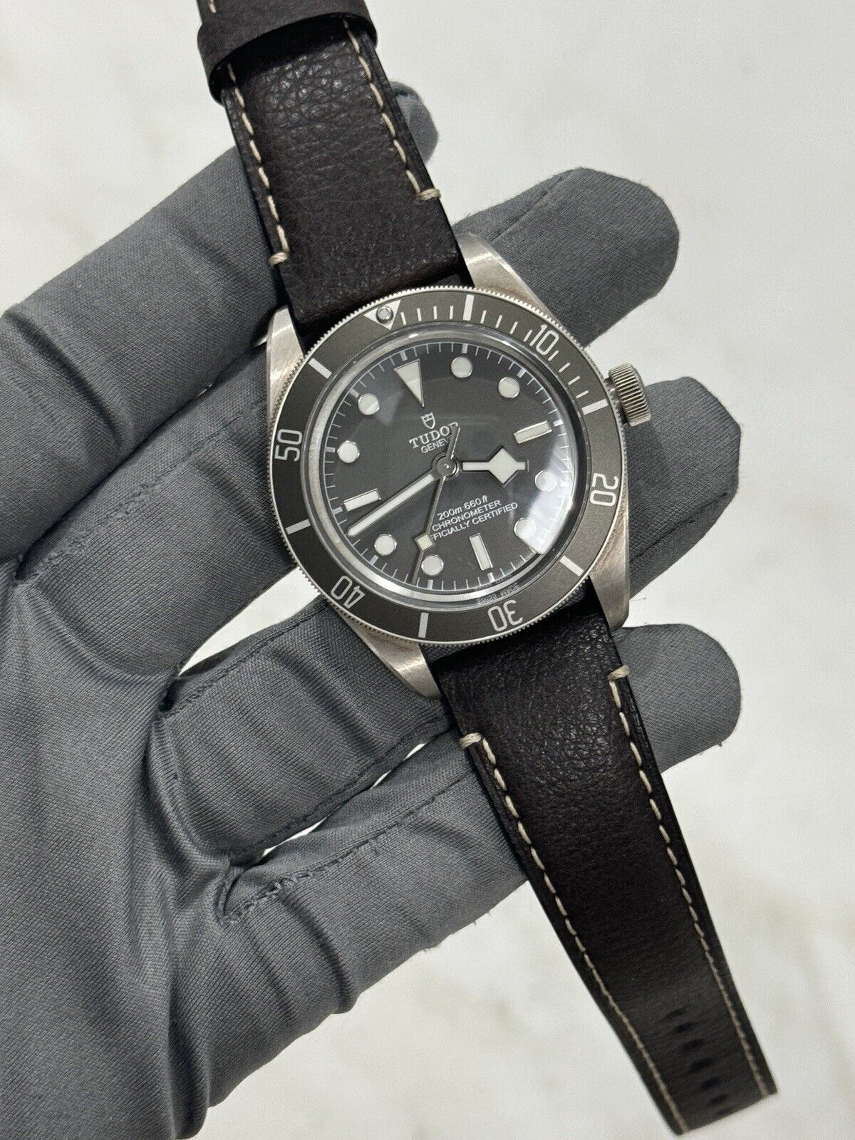 2022 Tudor Black Bay Fifty-Eight Grey Dial Men's Silver Watch 79010SG