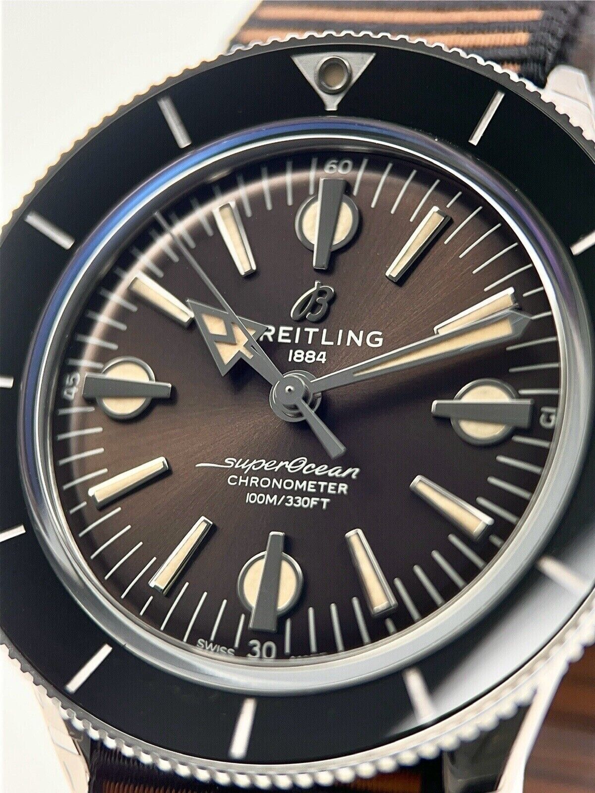 Breitling Superocean Heritage Brown Dial 42mm Automatic Men’s Watch A10370 - B/P