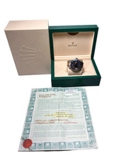 2002 Rolex Submariner Two Tone Blue Automatic 40mm Ref.  16613 - Box & Papers