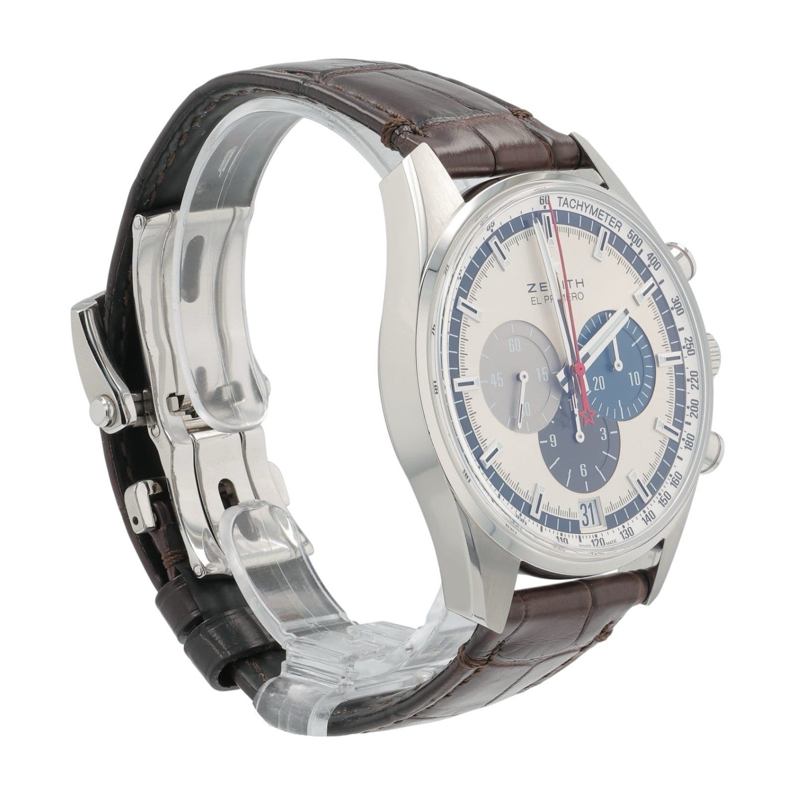 Zenith El Primero Stainless Steel Silver Dial 42mm Automatic Men’s 03.2040.400