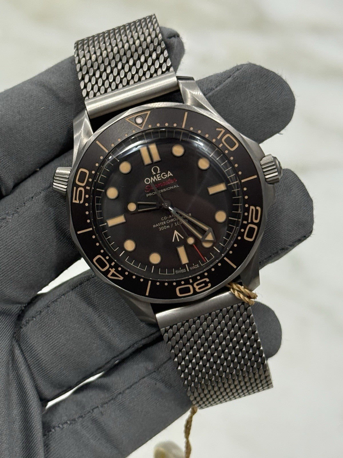 2023 Omega Seamaster NTTD James Bond 007 “No Time To Die” 210.90.42.20.01.001