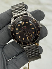 2023 Omega Seamaster NTTD James Bond 007 “No Time To Die” 210.90.42.20.01.001
