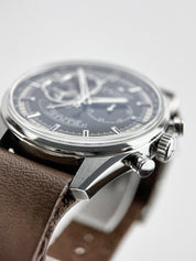 Zenith El Primero Chronomaster 03.2080.4021 Automatic Black Dial Mens Watch B&P