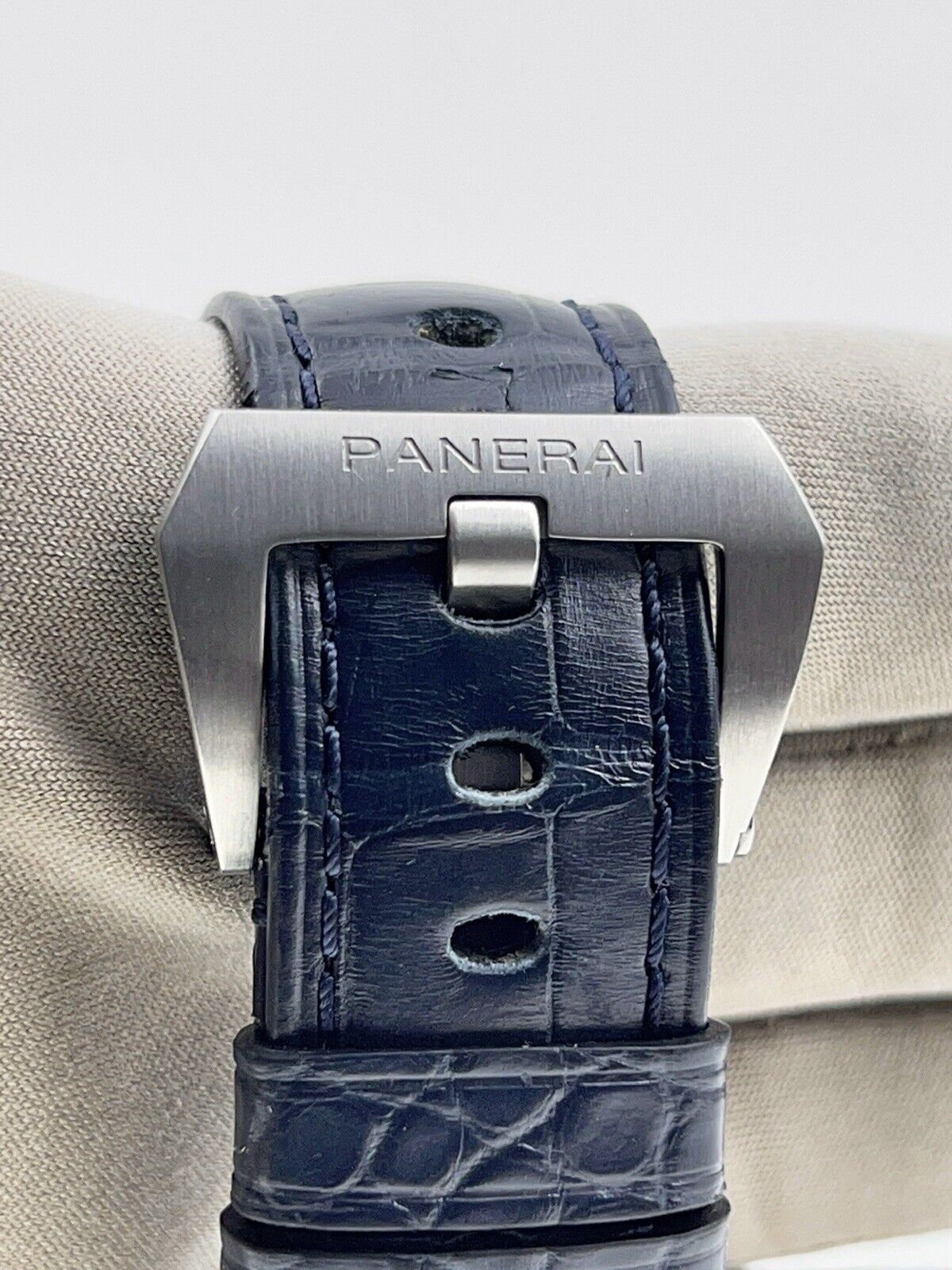 2022 Panerai Luminor Marina Steel Blue 44mm Automatic Men’s Watch PAM01313