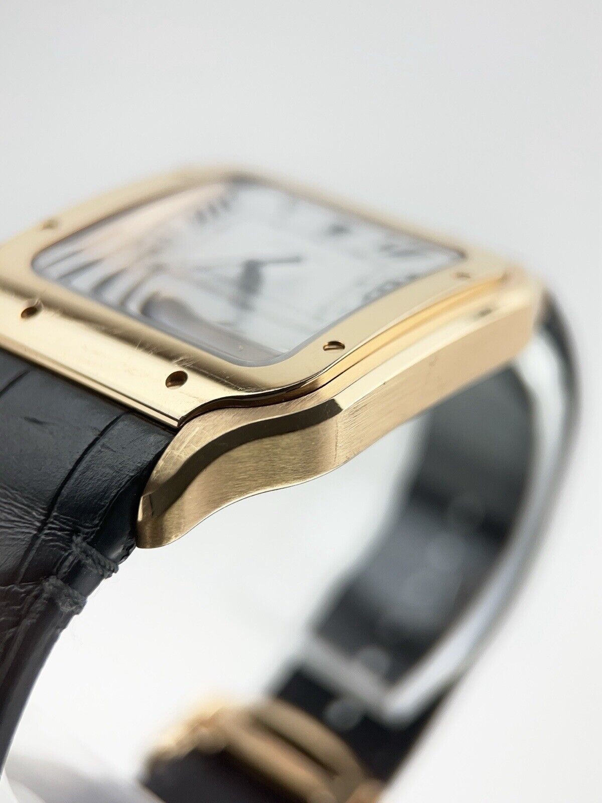 2021 Cartier Santos Large 18k Rose Gold 39mm Automatic Men’s Watch WGSA0018