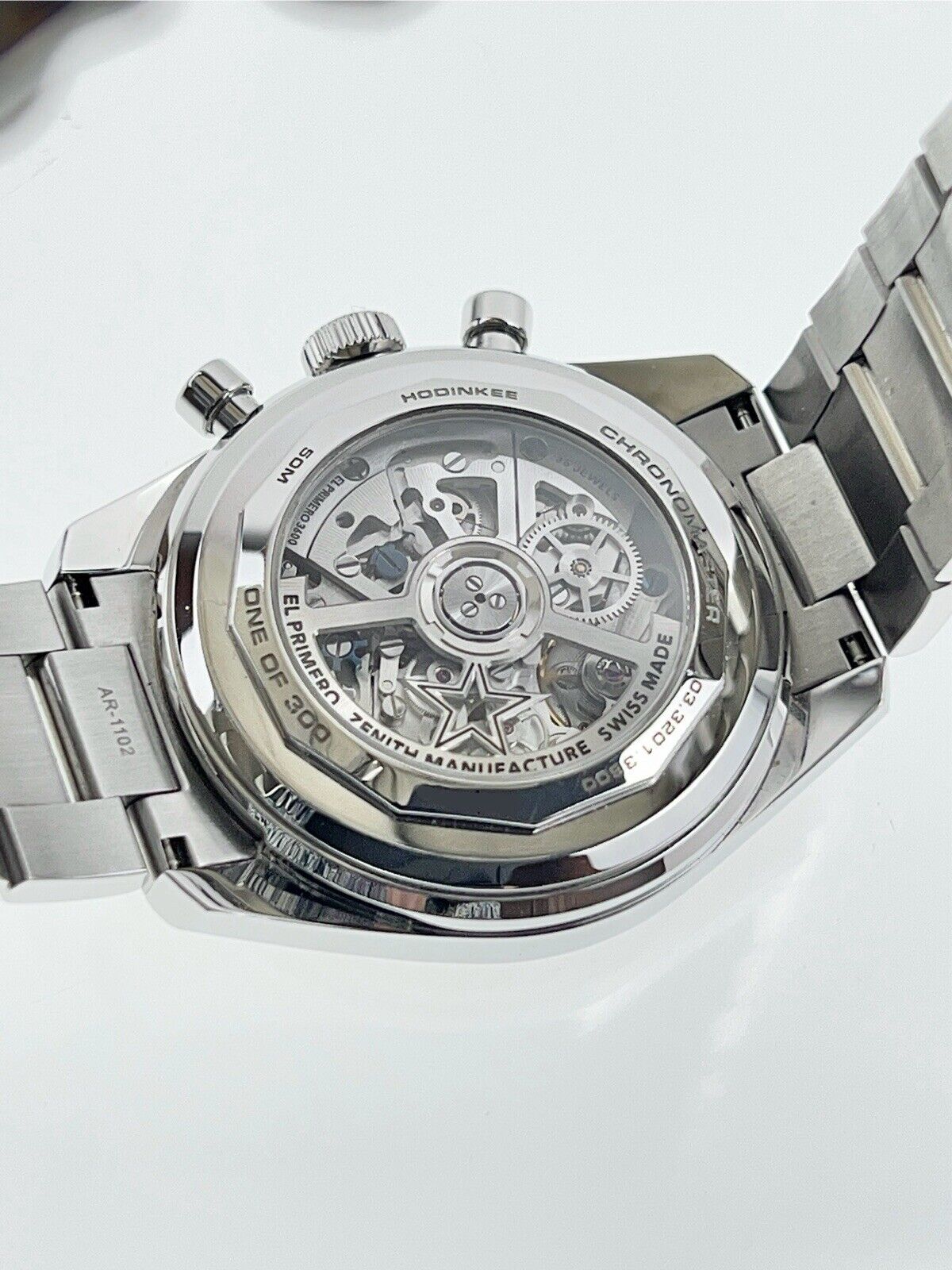 2022 Zenith Chronomaster Hodinkee Steel Brown Dial 38mm Automatic 03.3201.36