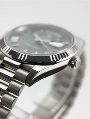 2022 Rolex Day Date 18k White Gold Olive Dial 40mm Automatic Men’s Watch 228239