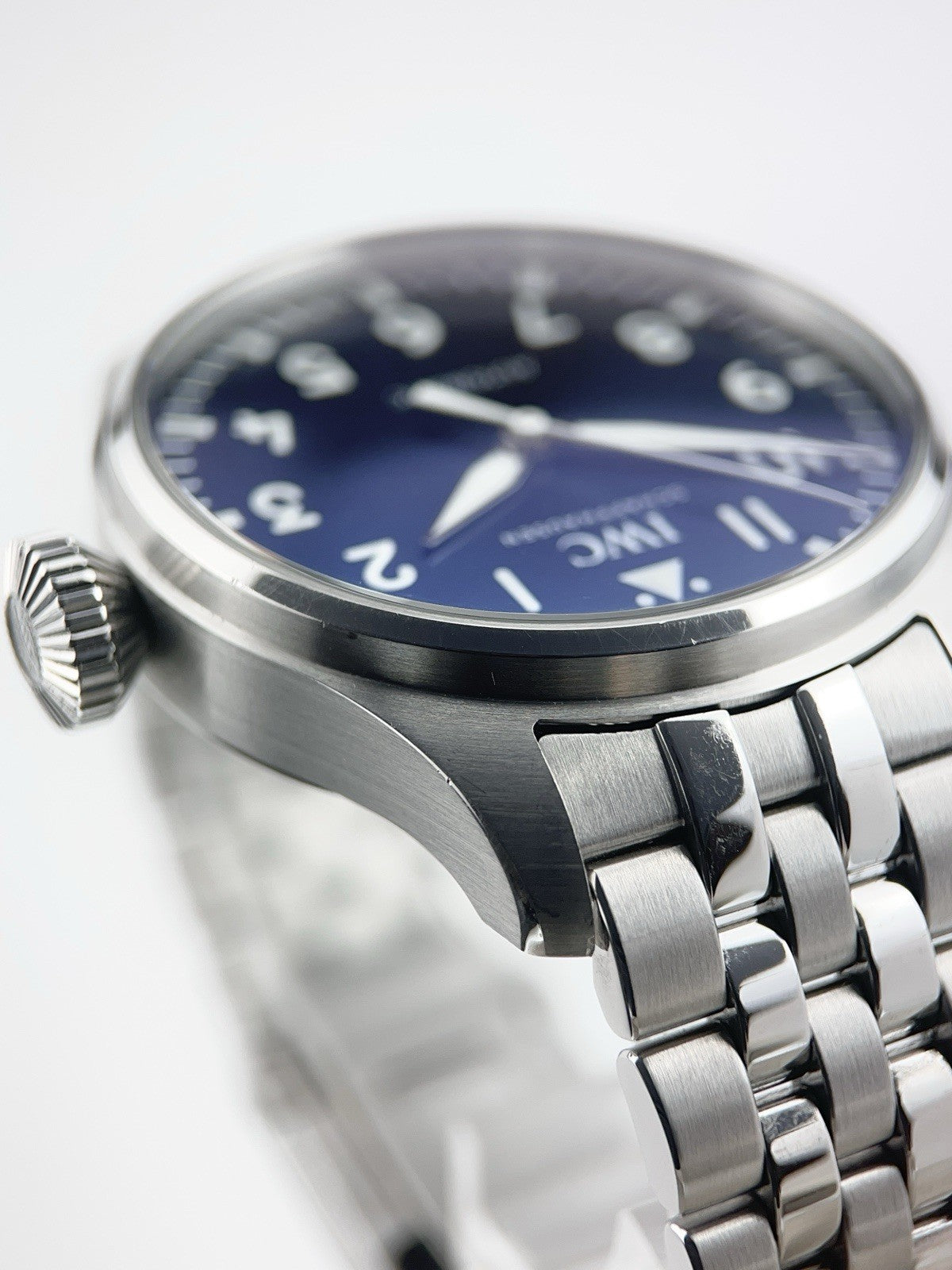 2023 IWC Big Pilot Stainless Steel Blue Dial 43mm Automatic Men's Watch IW329304