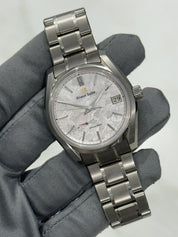 2021 Grand Seiko SBGA413 Spring Pink Dial Men's 40mm Automatic Watch - B/P