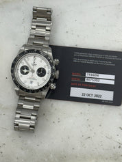 10/2022 Tudor Black Bay Chrono Steel Panda 41mm Automatic Mens Watch 79360N