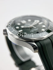 2023 Omega 210.30.42.20.01.001 Seamaster Diver 300m Green Dial Automatic B&P