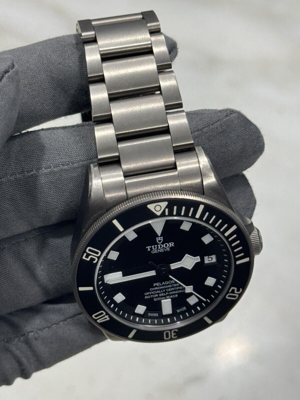 2022 Tudor Pelagos Black Dial Auto Titanium Men's Watch 25600TN - Box/Papers