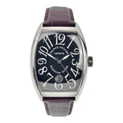 Franck Muller Cintree Curvex Steel Black Dial. 36mm Automatic Men’s 7880 SCDT
