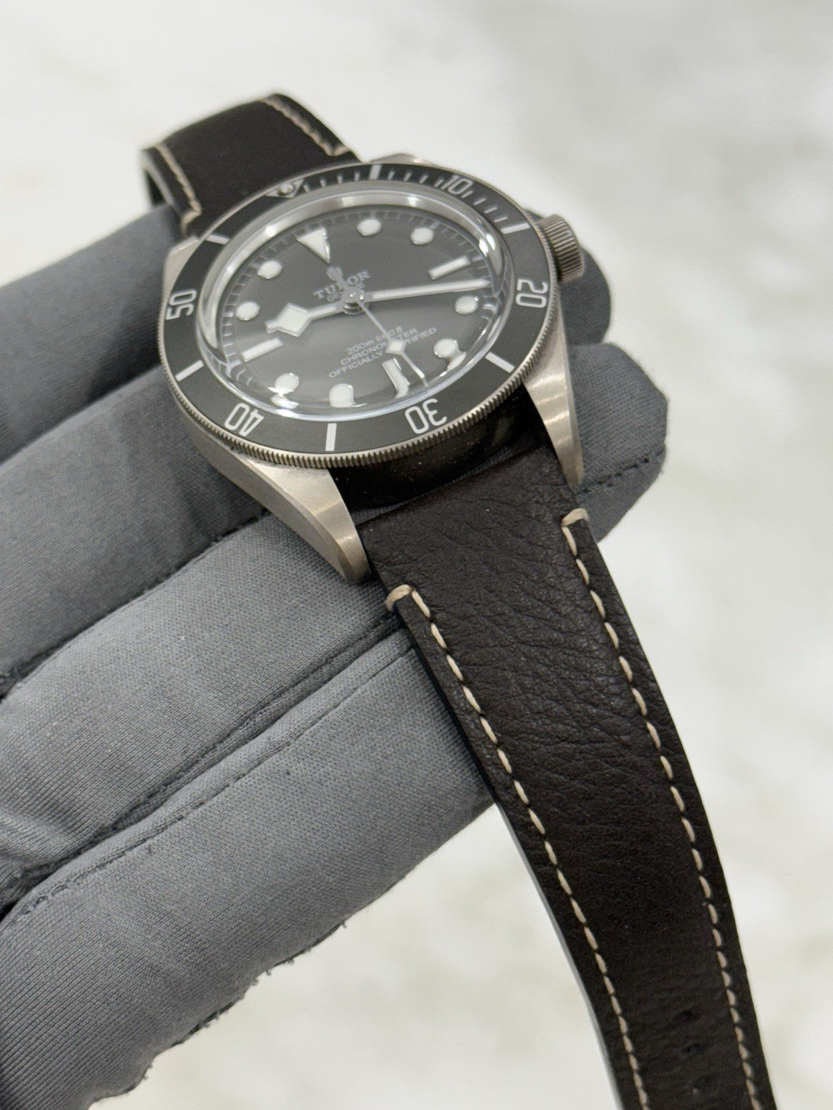 2021 Tudor Black Bay BB58 Grey Dial Men's Silver Watch 79010SG - Box+Papers