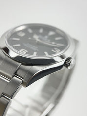 2013 Rolex Explorer Steel 39mm MK1 Automatic Men’s Watch 214270 W/ Papers