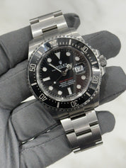 2018 Rolex Sea Dweller Red Letter Steel Black 43mm Automatic Men’s Watch 126600