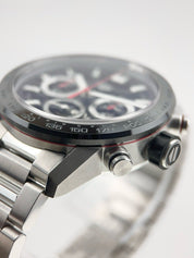2022 Tag Heuer Carrera Steel Black Dial 43mm Automatic Men’s Watch CBG2010