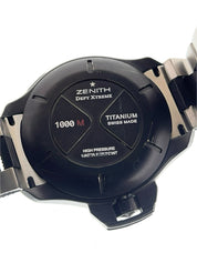 Zenith Defy Extreme Titanium Silver Dial 43mm Automatic Men's Watch 96.0515.685