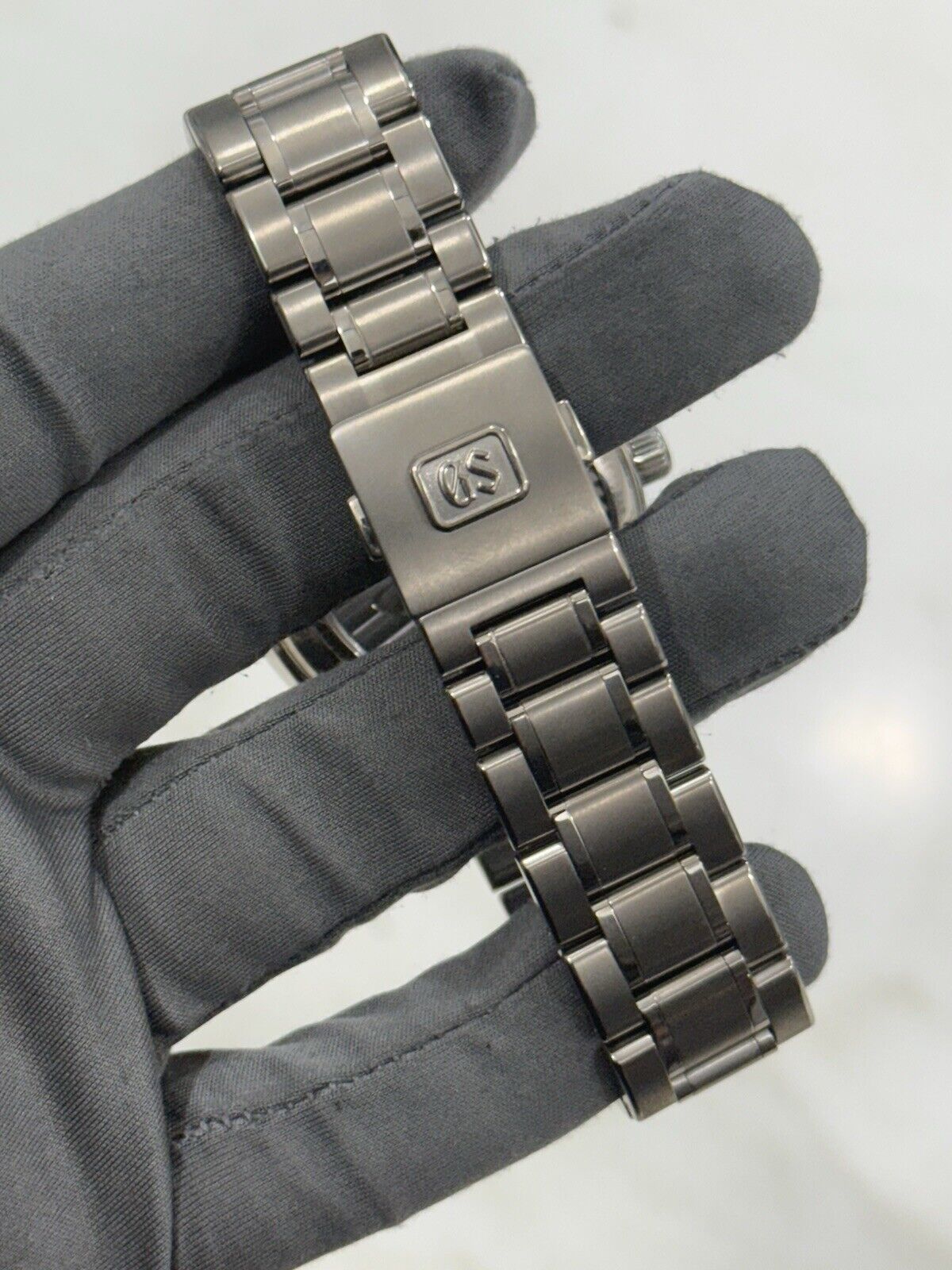 2016 Grand Seiko Spring Drive Snowflake Titanium 41mm Watch SBGA011 W/ Paper