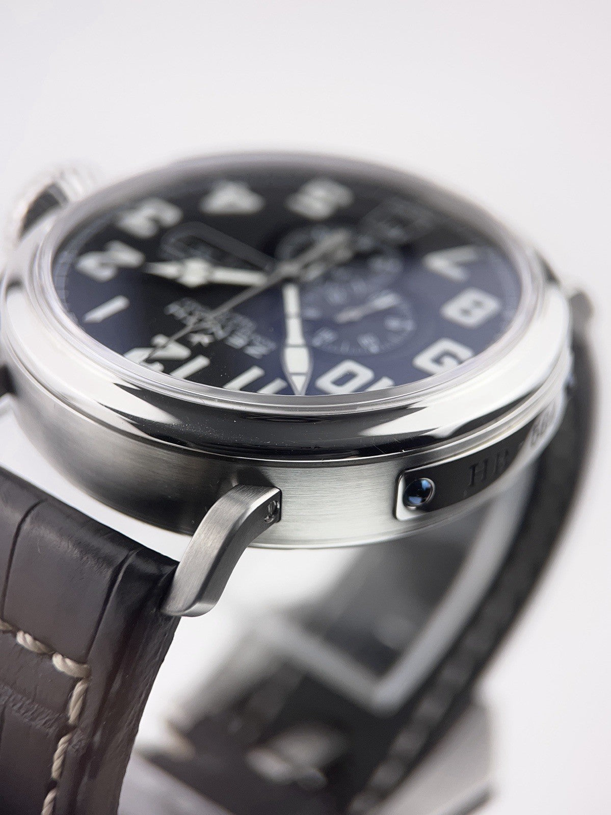 Zenith Pilot Type 20 Stainless Steel Black Dial 48mm Automatic Mens 03.2430.4054