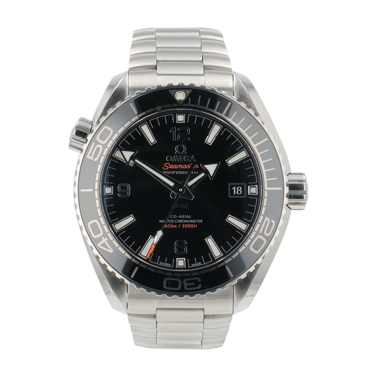Omega Seamaster Steel Black Dial 43.5mm Automatic Mens Watch 215.30.44.21.01.001