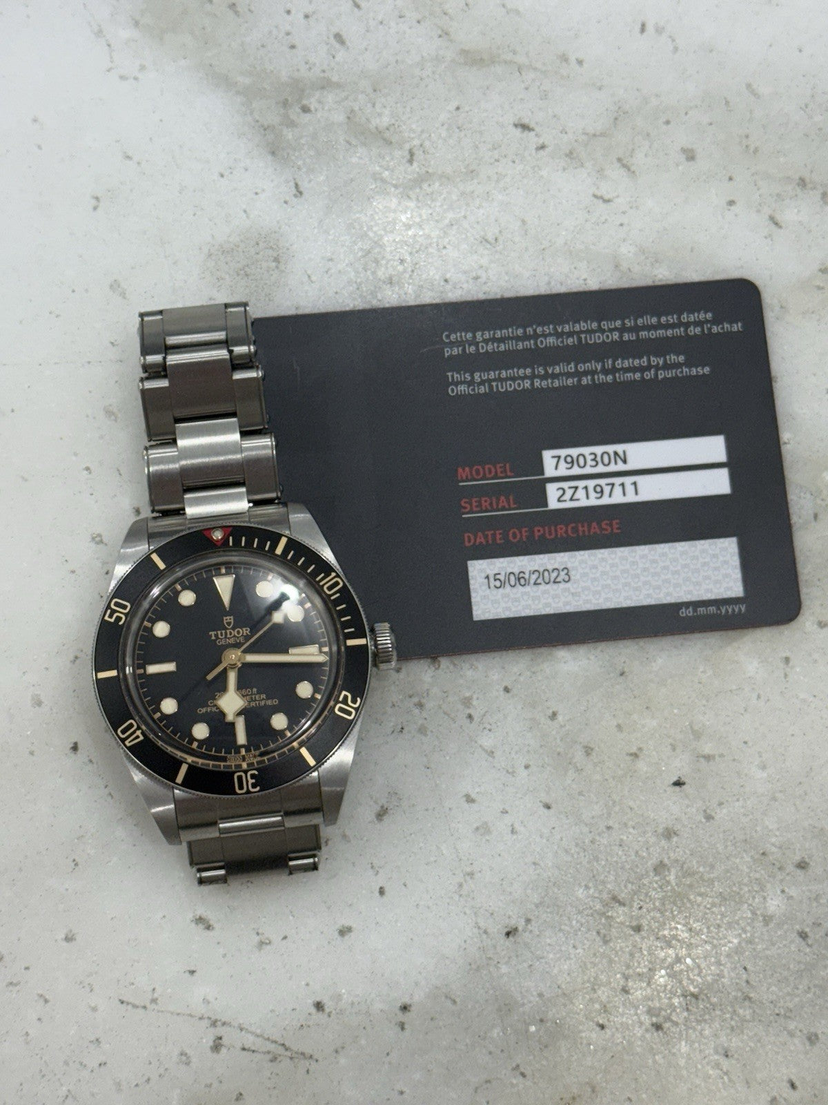 2023 Tudor Black Bay 58 Men's Watch 79030N 39mm Automatic Box and Papers