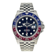 2022 Rolex GMT Master II Pepsi 126710BLRO Jubilee Steel Automatic Watch - B/P