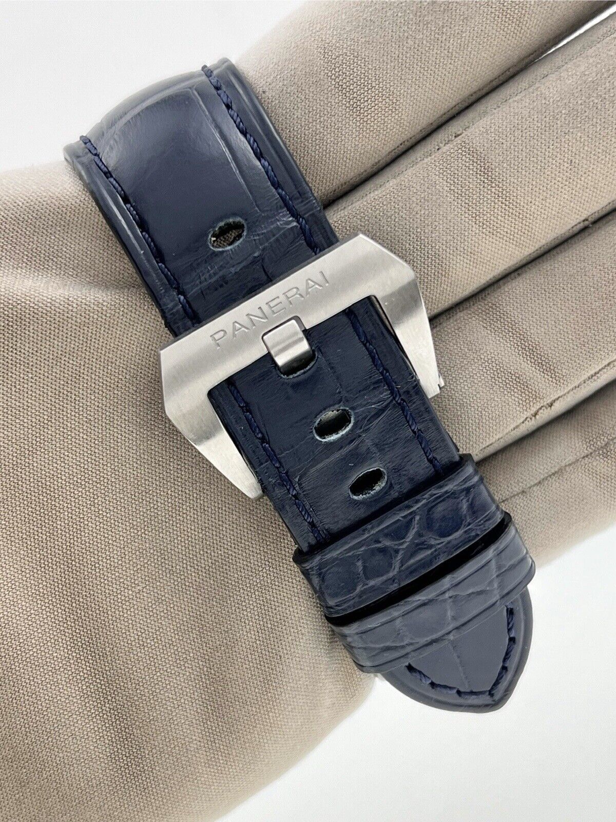 2022 Panerai Luminor Marina Steel Blue 44mm Automatic Men’s Watch PAM01313