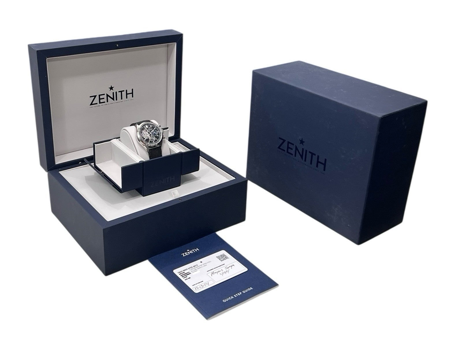 Zenith El Primero Steel Black Dial 39mm Automatic Men’s Watch 03.3300.3604