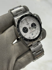 2021 TUDOR Black Bay Chronograph Stainless Steel Panda Men's Watch 79360N