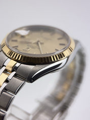 2005 Tudor Prince Stainless Steel Gold Dial 36mm Men’s Watch 76213 - Box/Papers