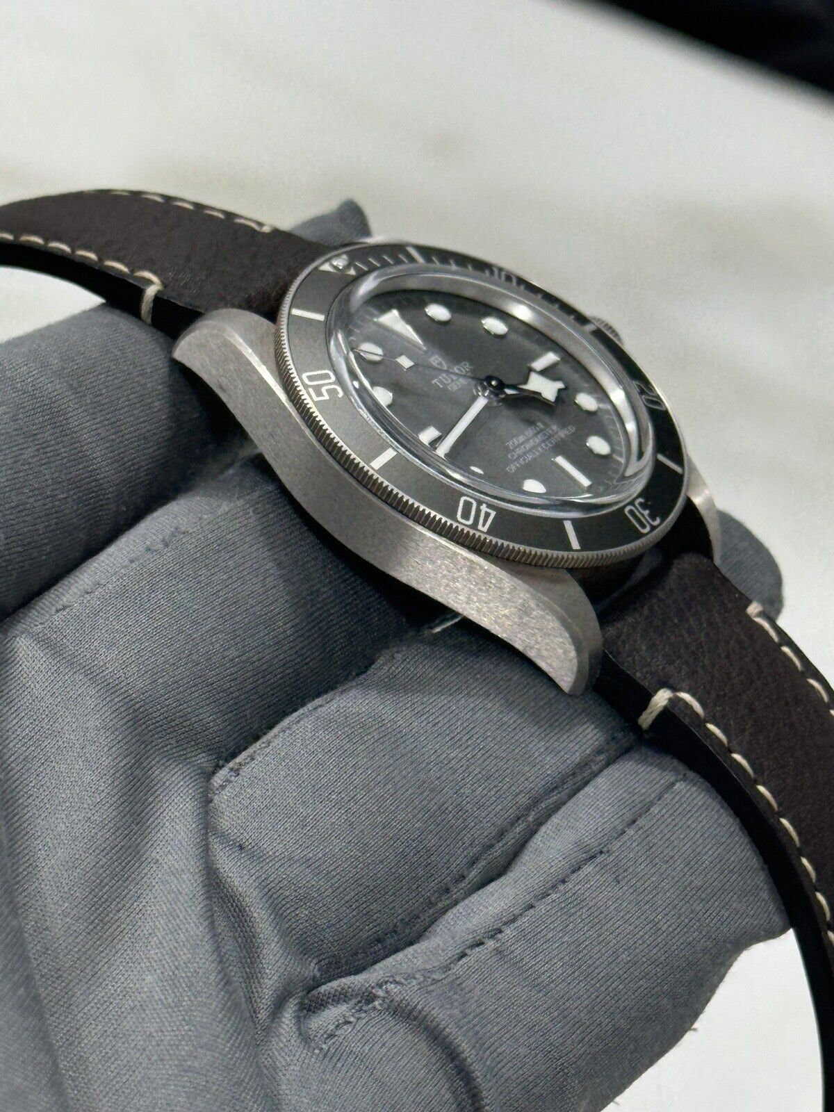 2021 Tudor Black Bay Fifty-Eight Grey Dial Men's Silver Watch 79010SG