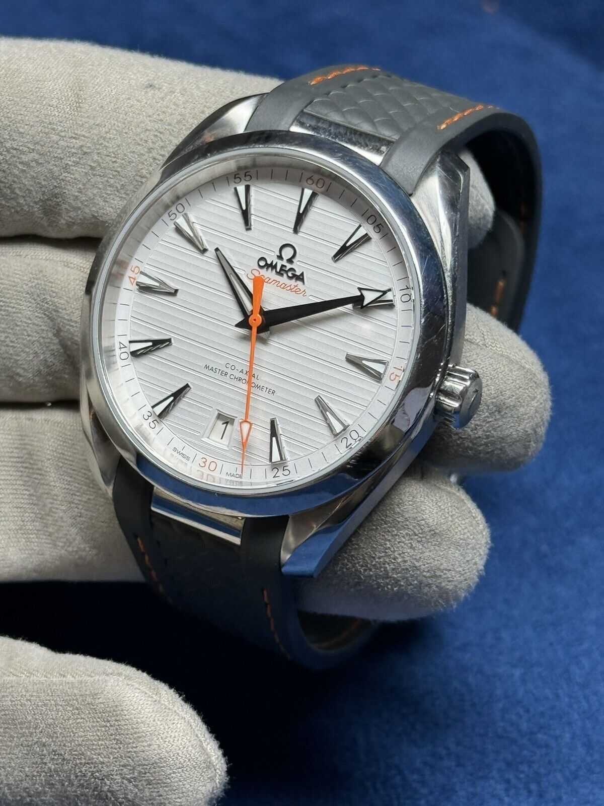 2018 Omega Seamaster Aqua Terra Automatic Silver Dial Watch 220.12.41.21.02.002
