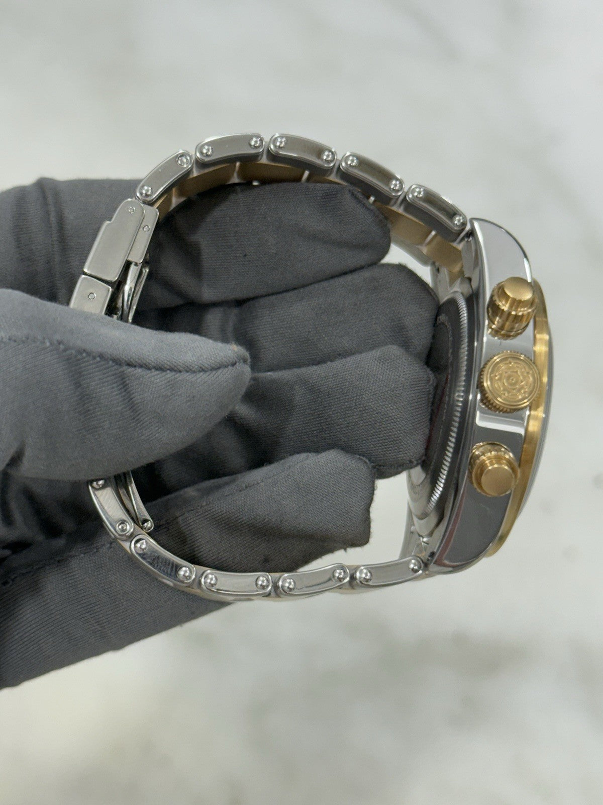 2019 Tudor Black Bay Chronograph S&G 41MM Two Tone Watch 79363N - Box/Papers