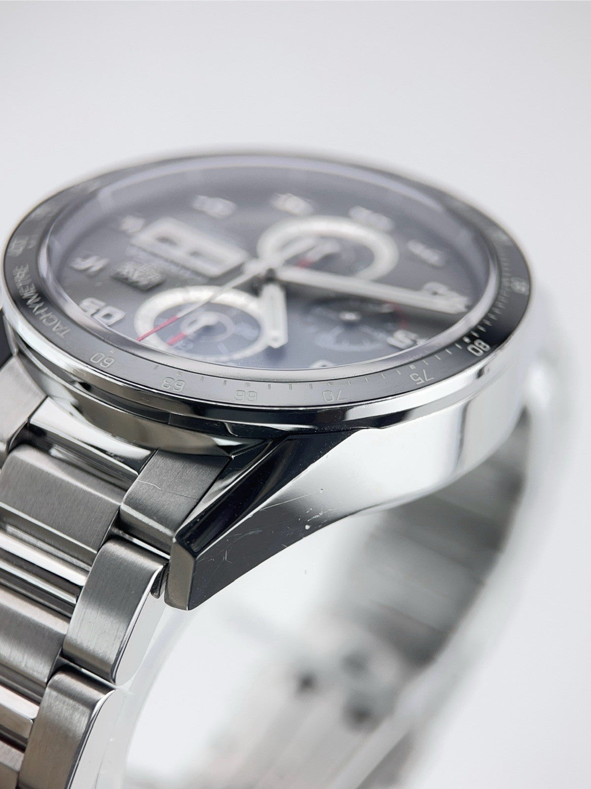 Tag Heuer Carrera Stainless Steel Gray Dial 43mm Automatic Men’s Watch CV2A1U