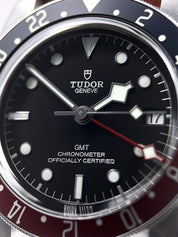 2022 Tudor Black Bay GMT Pepsi 41mm Stainless Steel Black Red Blue Date 79830RB