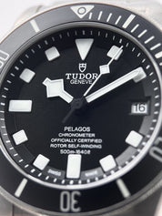 2022 Tudor Pelagos Black Dial Titanium Men's Watch 25600TN - Box/Papers