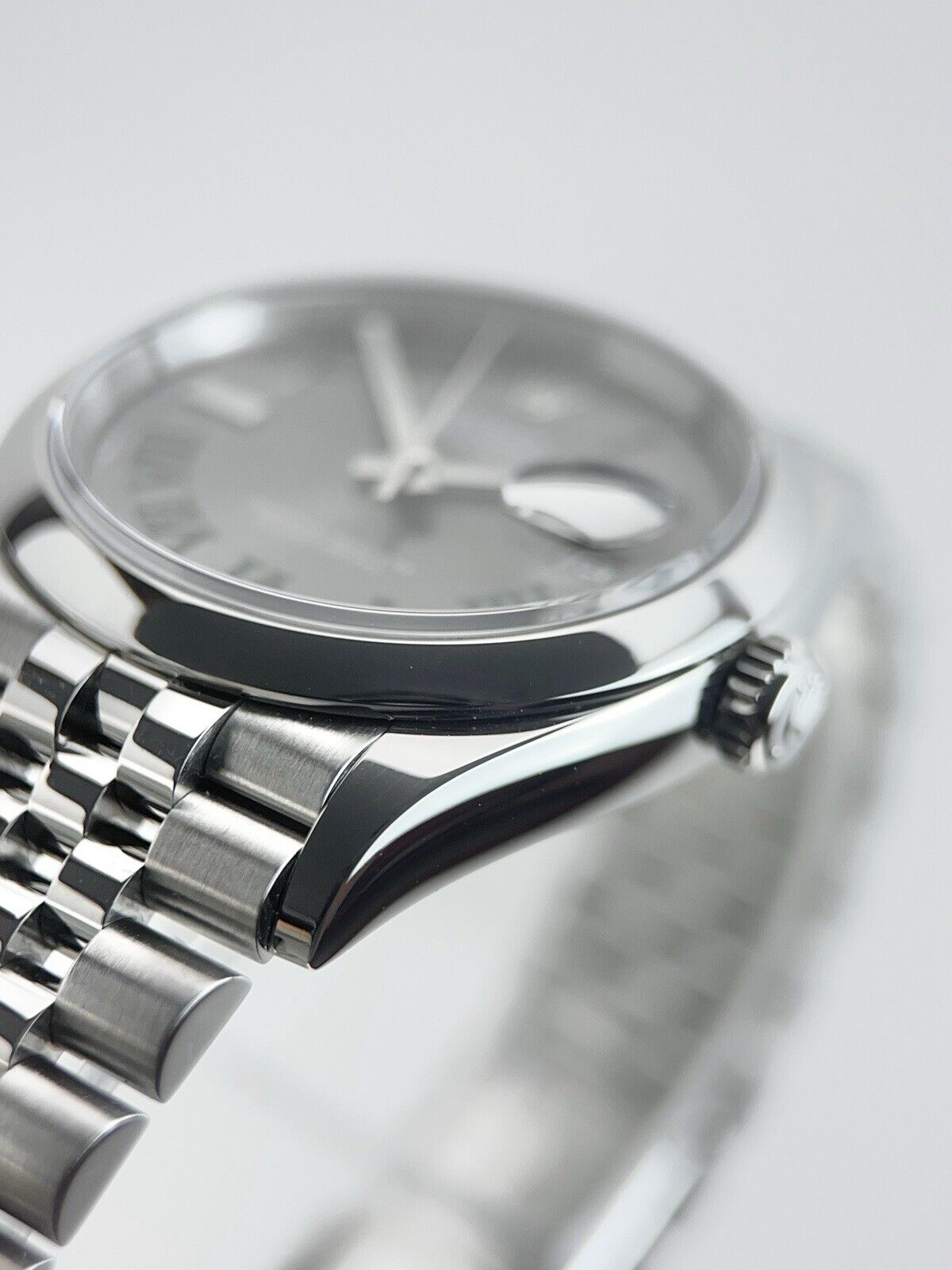 2022 Rolex Datejust Wimbledon Steel Grey Dial 36mm Automatic Men’s Watch 126200