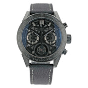 Tag Heuer Carrera Tourbillon Carbon Fiber & Titanium Black Dial 45mm CAR5A8P