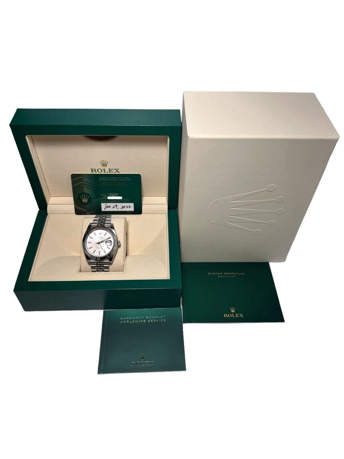 2022 Rolex Datejust 41 Steel 41mm Automatic Men’s Watch 126334 - Box/Papers